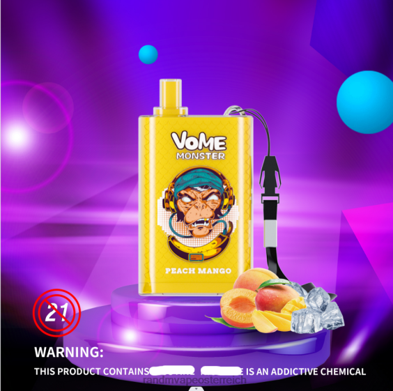 RandM Vome Monster 10000 Airflow Control Vape Pod Gerät 1St üppiges Eis RandM rabattcode 8FV8T277