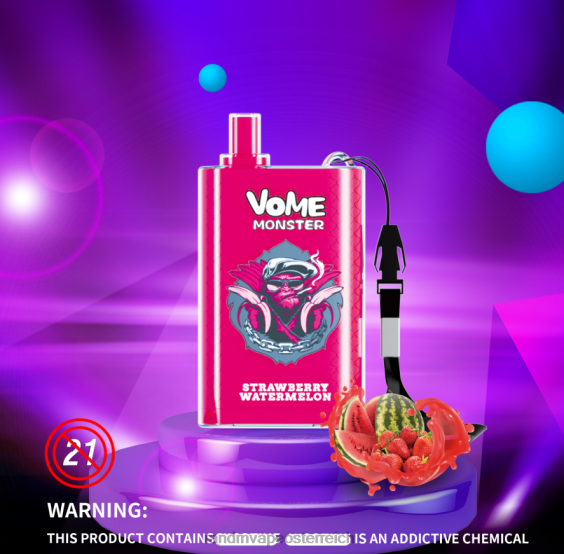 RandM Vome Monster 10000 Airflow Control Vape Pod Gerät 1St üppiges Eis RandM rabattcode 8FV8T277