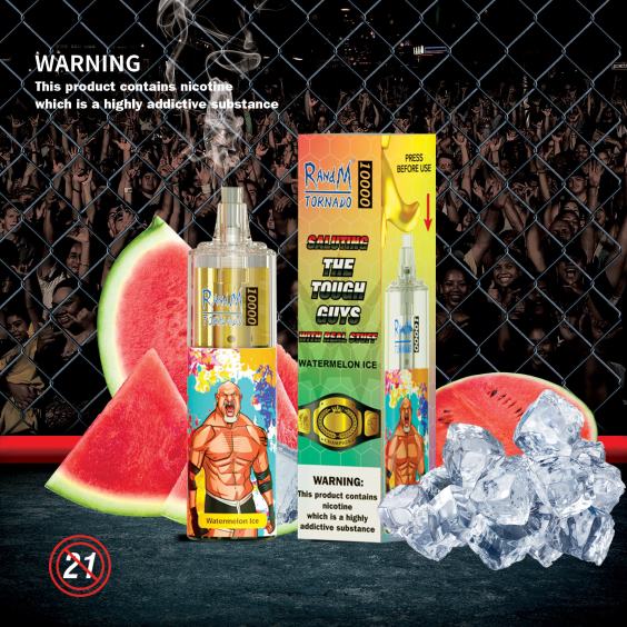 RandM Tornado 10000 Airflow Control Vape-Gerät 1St Erdbeerdonut RandM rabattcode 8FV8T107