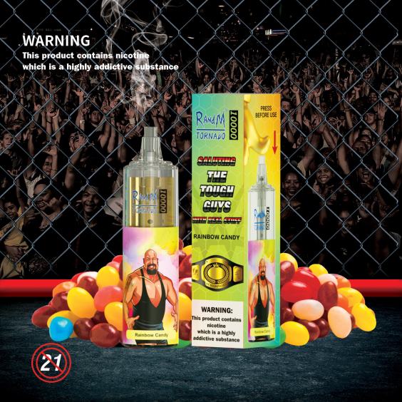 RandM Tornado 10000 Airflow Control Vape-Gerät 1St Gummy Drop RandM vape kaufen 8FV8T106