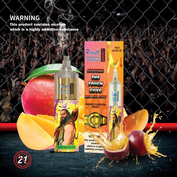 RandM Tornado 10000 Airflow Control Vape-Gerät 1St Gummy Drop RandM vape kaufen 8FV8T106