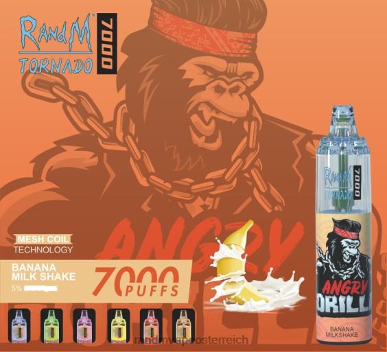 RandM Tornado 7000 Airflow Control Vape-Gerät 1St roter Apfel Zitrone tornado vape wien 8FV8T179