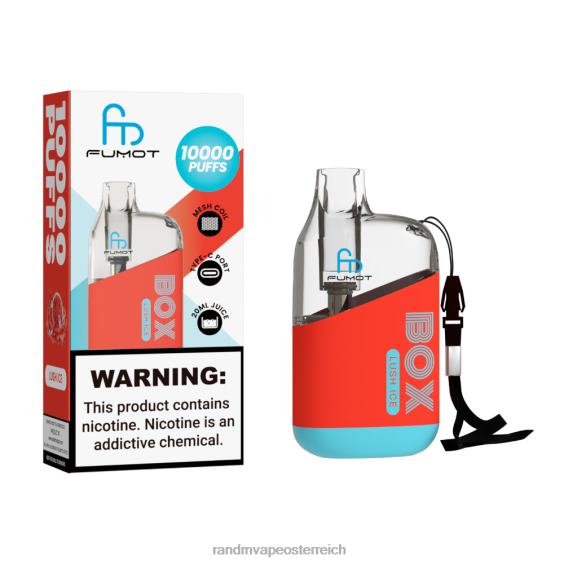 Fumot Original RandM Tornado Box 10000 Airflow Control Vape-Gerät 1St Erdbeerwassermelone RandM tornado wien 8FV8T93