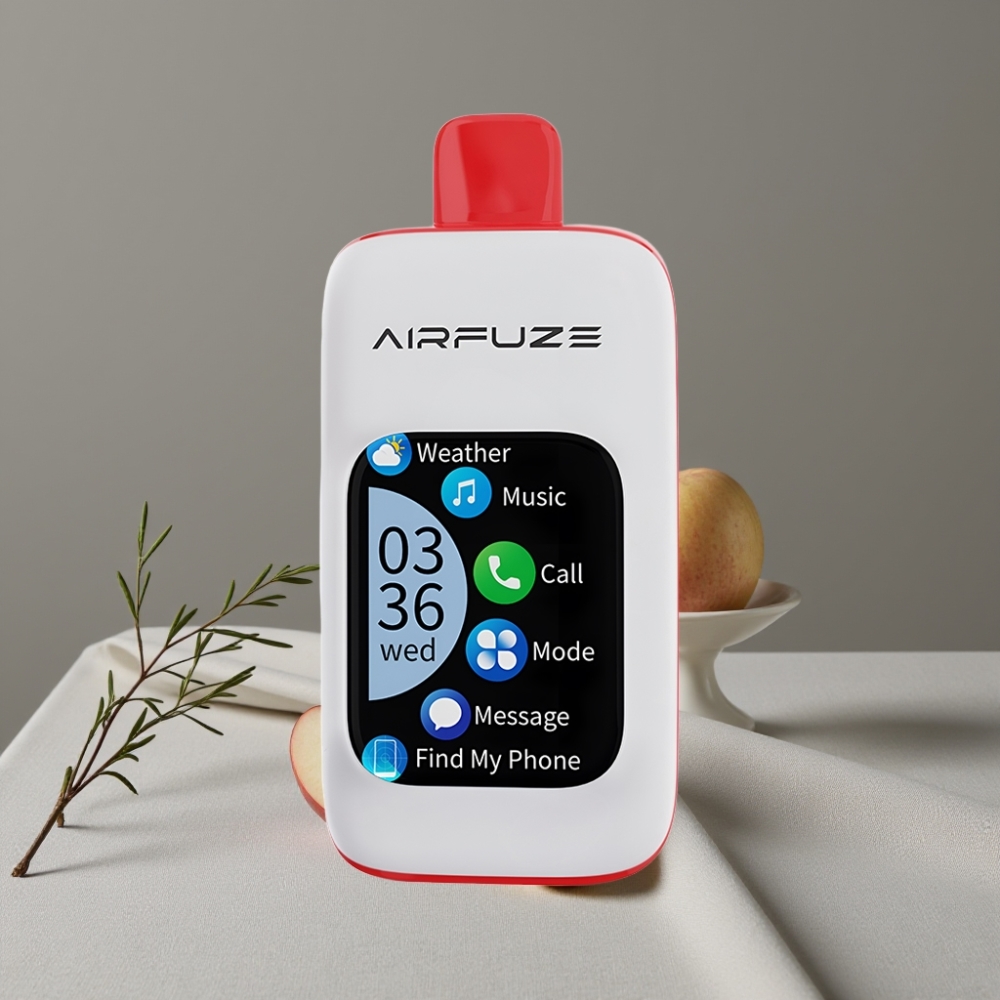 AirFuze Smart 30000 Puffs Triple Apfel Disposable Pod TFT Touch 900mAh