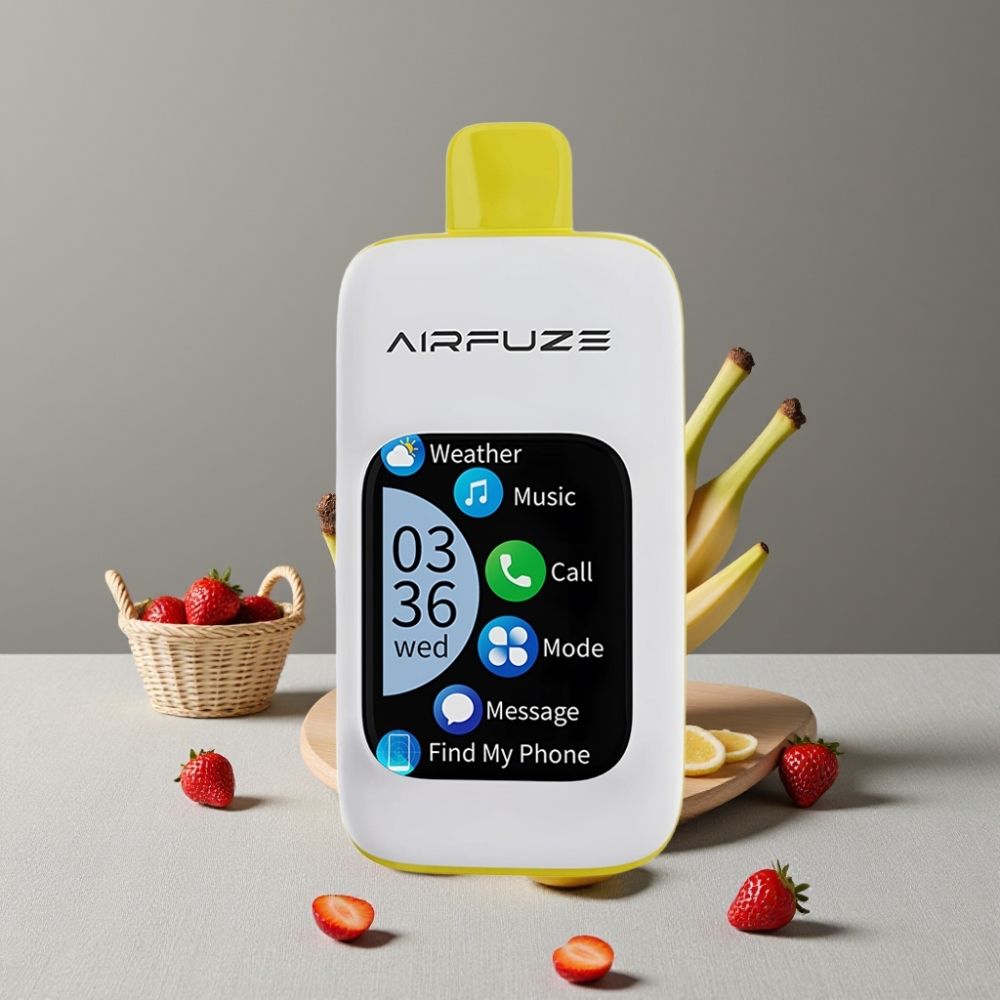 AirFuze Smart Pro 40000 Puffs Wiederaufladbar 20ml Erdbeer-Banane