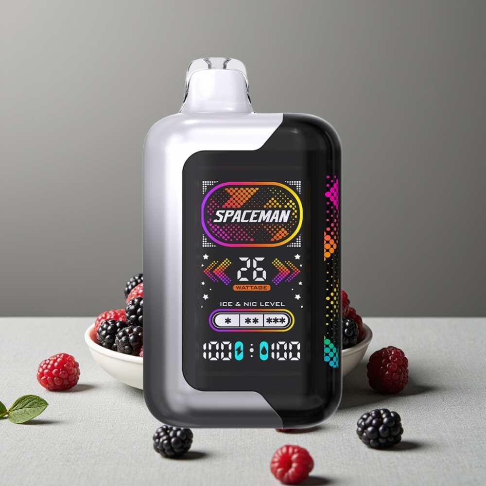 SMOK Spaceman SP40000 Null Nikotin Disposable 20ml 40000 Züge Rechargeable Schwarzbeere-Himbeere SMOK Spaceman SP40000 Null Nikotin Disposable 20ml 40000 Züge Rechargeable Schwarzbeere-Himbeere